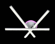 Люстра світлодіодна Sirius ST 88061/3H WT 88W LED Люстра світлодіодна Sirius ST 88061/3H WT 88W LED