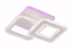 Люстра світлодіодна Sirius 4523/1+1С WH 60W LED без пульта