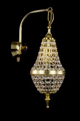 Світильник настінний(бра) кришталевий Art Glass Iveta WL CL