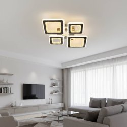 Люстра светодиодная Sirius S5721/4 ВК 86W LED Phone APP+Bluetooth+RGB